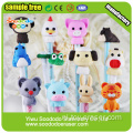 3D Cute 12 chinese dierenriem vormige gum, gum Rubber